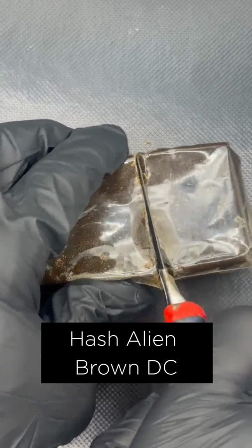 Hash Alien Brown DC - Misterflower