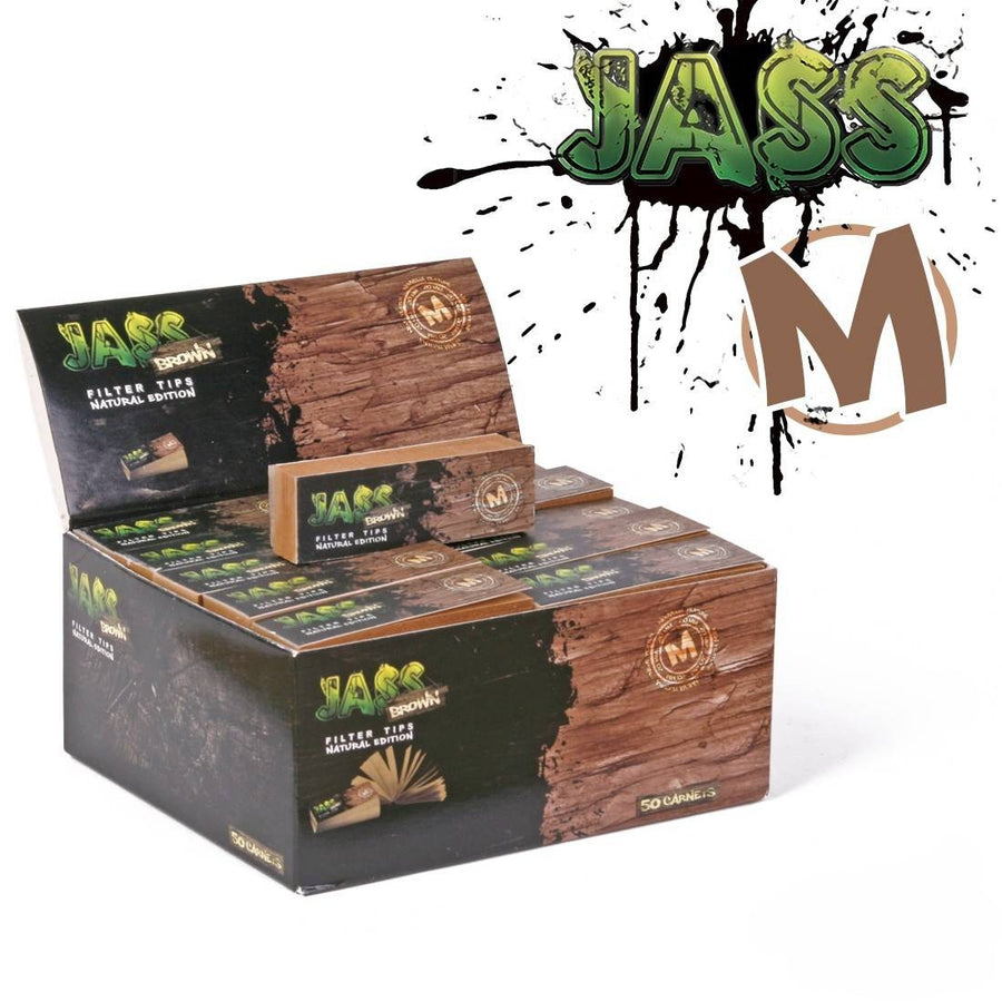 Filter Tips carton marron / 50Pcs Filtre JASS BROWN