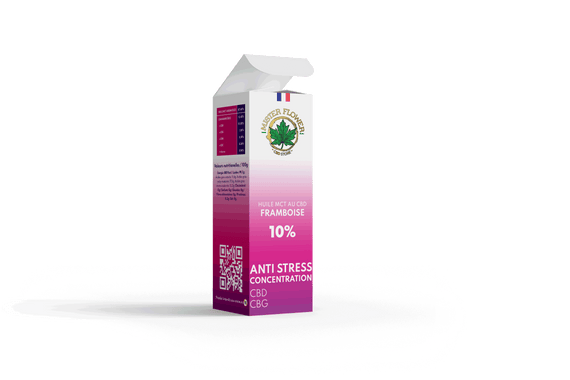 Huile MCT Antistress Framboise