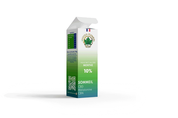 Huile MCT Sommeil Menthe