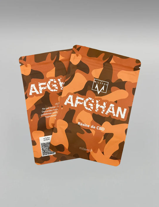 Résine de CBD Afghan - Milsens