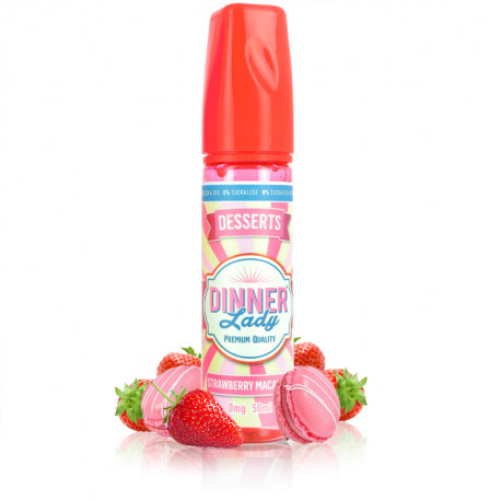 Strawberry Macaroon - Dinner Lady